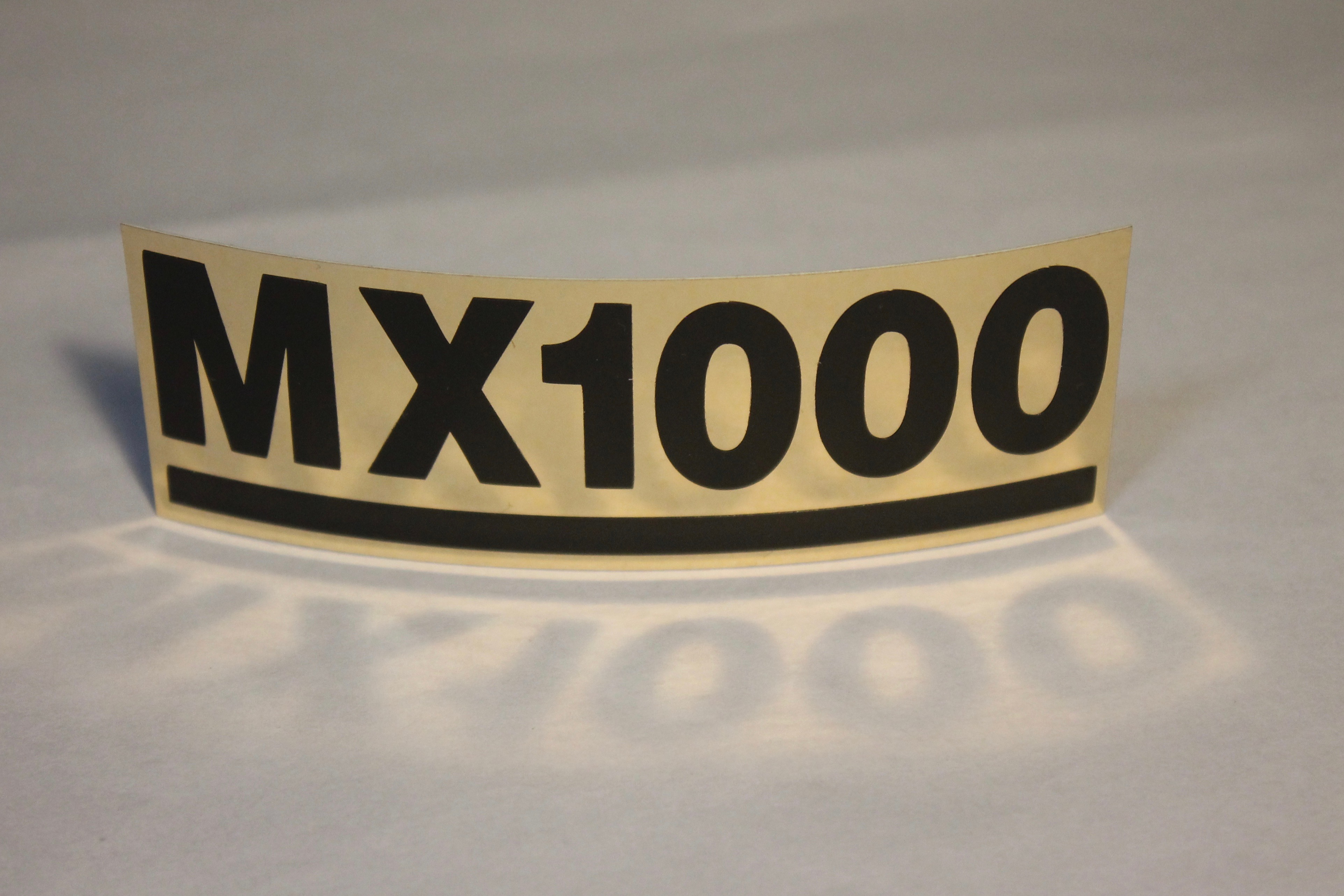 Sign Service Calandar with Gold writing.